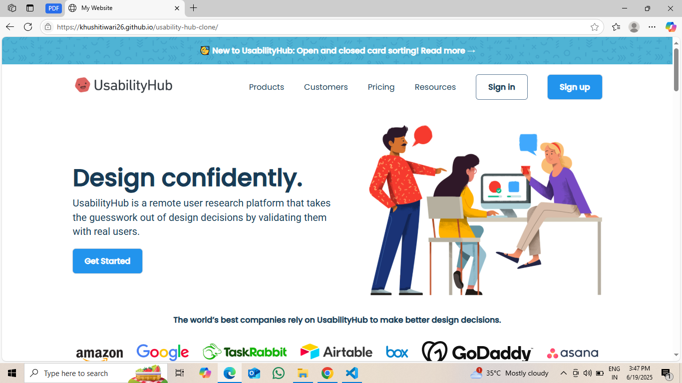 Usability Hub